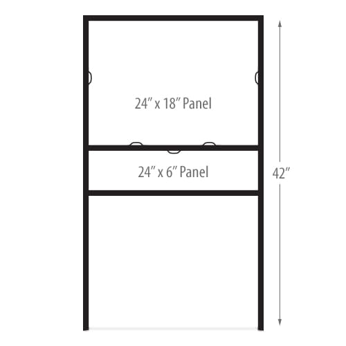 Metal Frame 24x18 w/ Rider